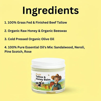 Tallow & Honey Balm - 2 oz